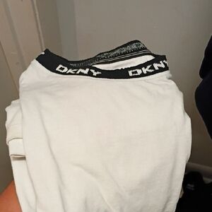 DKNY White Undershirt Essential Comfort